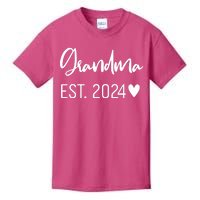 New Grandma Est. 2024 Kids T-Shirt