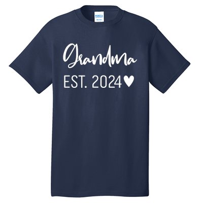 New Grandma Est. 2024 Tall T-Shirt