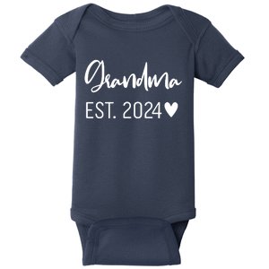 New Grandma Est. 2024 Baby Bodysuit