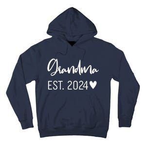 New Grandma Est. 2024 Tall Hoodie