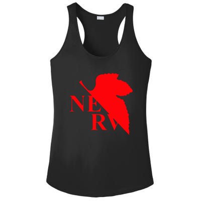 Neon Genesis Evangelion Nerv Logo Ladies PosiCharge Competitor Racerback Tank