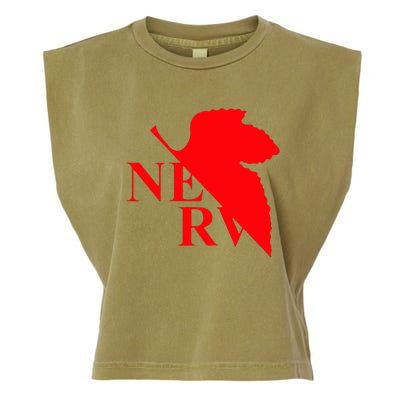 Neon Genesis Evangelion Nerv Logo Garment-Dyed Women's Muscle Tee