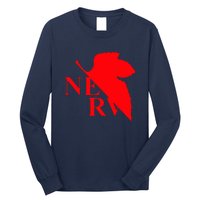 Neon Genesis Evangelion Nerv Logo Long Sleeve Shirt