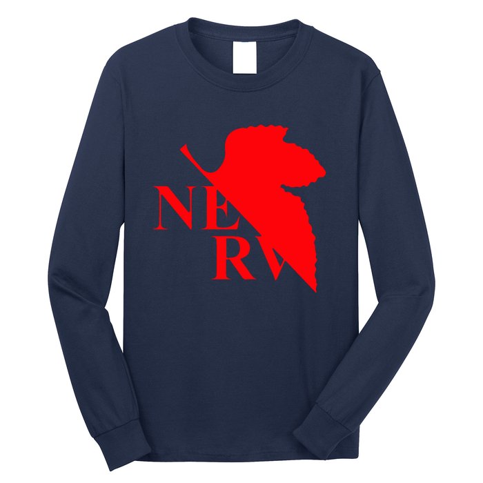 Neon Genesis Evangelion Nerv Logo Long Sleeve Shirt