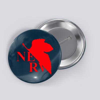 Neon Genesis Evangelion Nerv Logo Button