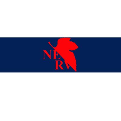 Neon Genesis Evangelion Nerv Logo Bumper Sticker