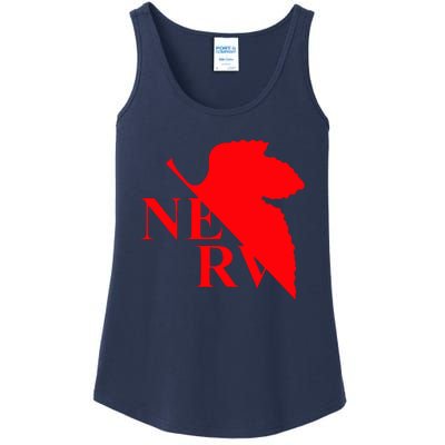 Neon Genesis Evangelion Nerv Logo Ladies Essential Tank