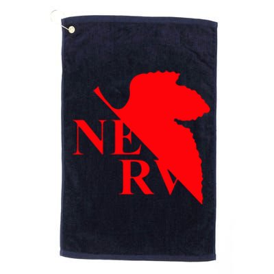 Neon Genesis Evangelion Nerv Logo Platinum Collection Golf Towel