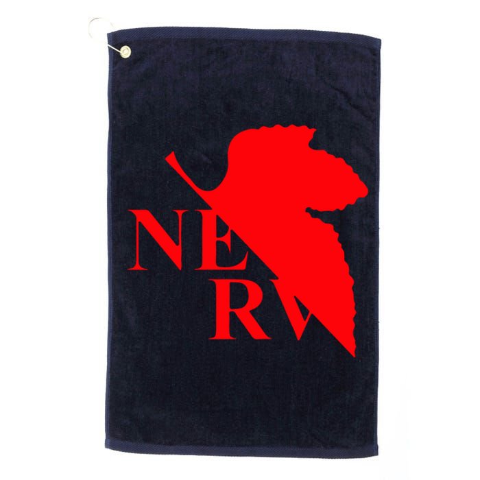 Neon Genesis Evangelion Nerv Logo Platinum Collection Golf Towel