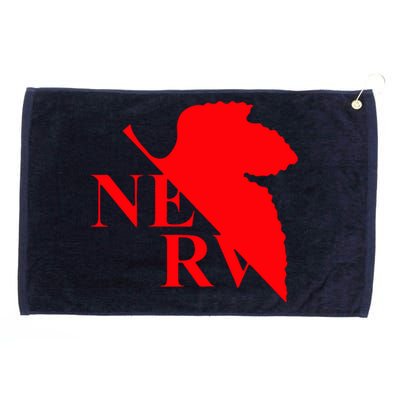 Neon Genesis Evangelion Nerv Logo Grommeted Golf Towel