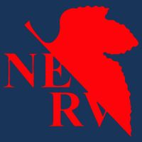 Neon Genesis Evangelion Nerv Logo Women's V-Neck T-Shirt