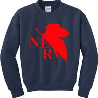 Neon Genesis Evangelion Nerv Logo Kids Sweatshirt