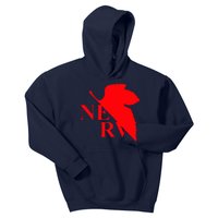 Neon Genesis Evangelion Nerv Logo Kids Hoodie