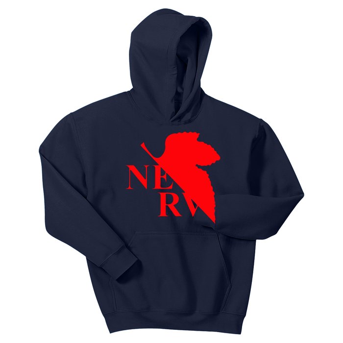 Neon Genesis Evangelion Nerv Logo Kids Hoodie