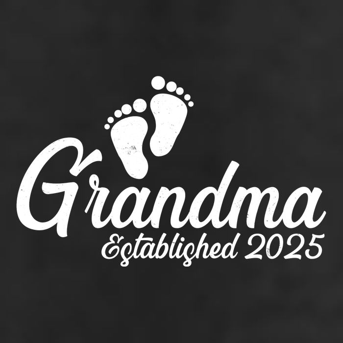 New Grandma Established 2025 Family 7 Panel Mesh Trucker Snapback Hat