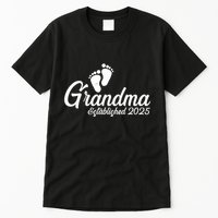 New Grandma Established 2025 Family Tall T-Shirt