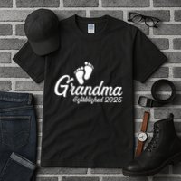 New Grandma Established 2025 Family Tall T-Shirt