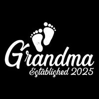 New Grandma Established 2025 Family Tall T-Shirt