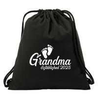 New Grandma Established 2025 Family Drawstring Bag