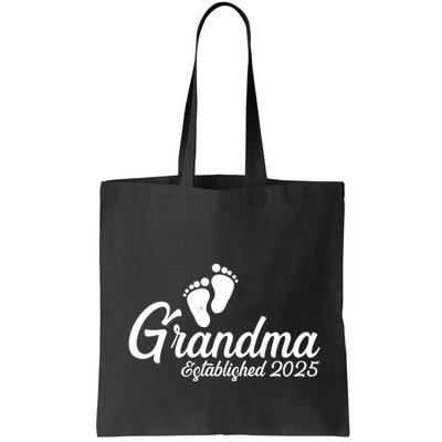 New Grandma Established 2025 Family Bag