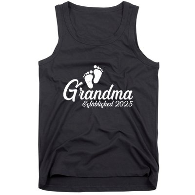 New Grandma Established 2025 Family Tank Top