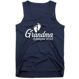 New Grandma Established 2025 Family Tank Top