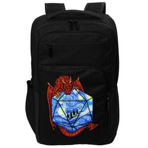 Nerdy Gamer Fantasy Art Starry Night Impact Tech Backpack