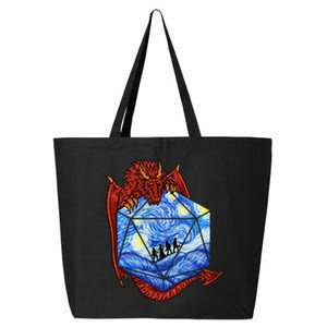 Nerdy Gamer Fantasy Art Starry Night 25L Jumbo Tote