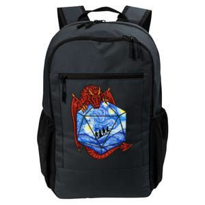 Nerdy Gamer Fantasy Art Starry Night Daily Commute Backpack