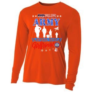 National Guard Friend Proud Army National Guard Us Flag Meaningful Gift Cooling Performance Long Sleeve Crew