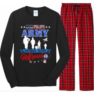 National Guard Friend Proud Army National Guard Us Flag Meaningful Gift Long Sleeve Pajama Set