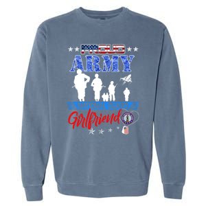 National Guard Friend Proud Army National Guard Us Flag Meaningful Gift Garment-Dyed Sweatshirt