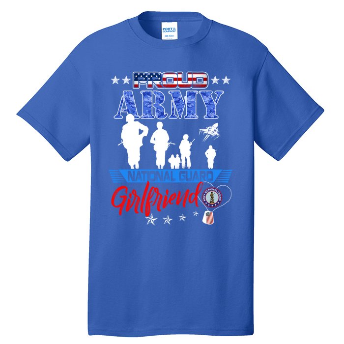 National Guard Friend Proud Army National Guard Us Flag Meaningful Gift Tall T-Shirt