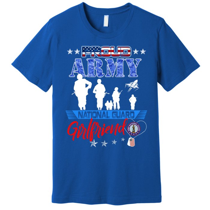 National Guard Friend Proud Army National Guard Us Flag Meaningful Gift Premium T-Shirt