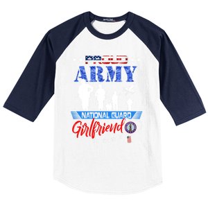 National Guard Friend Proud Army National Guard Us Flag Meaningful Gift Baseball Sleeve Shirt