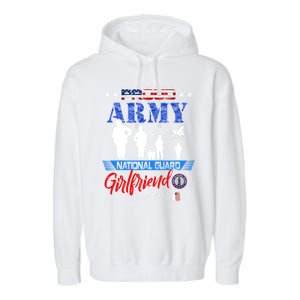 National Guard Friend Proud Army National Guard Us Flag Meaningful Gift Garment-Dyed Fleece Hoodie