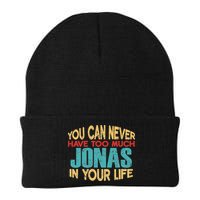 Novelty Given First Name Named Custom Merch Jonas Joke Item  Knit Cap Winter Beanie