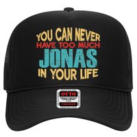 Novelty Given First Name Named Custom Merch Jonas Joke Item  Trucker Hat