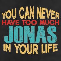 Novelty Given First Name Named Custom Merch Jonas Joke Item  Trucker Hat