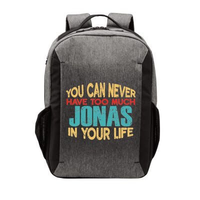 Novelty Given First Name Named Custom Merch Jonas Joke Item  Vector Backpack