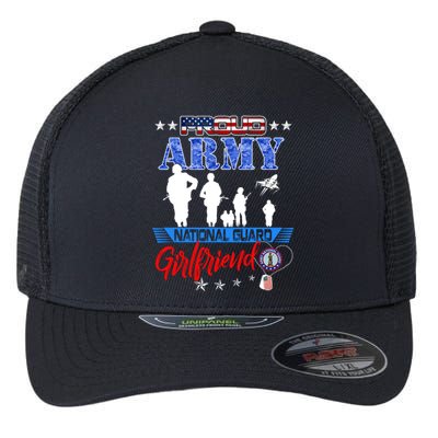 National Guard Friend Proud Army National Guard Us Flag Gift Flexfit Unipanel Trucker Cap