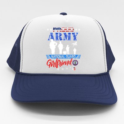 National Guard Friend Proud Army National Guard Us Flag Gift Trucker Hat