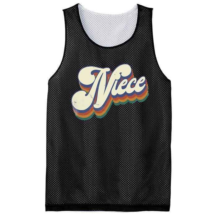 Niece Gifts For Retro Vintage Mother's Day Niece Mesh Reversible Basketball Jersey Tank