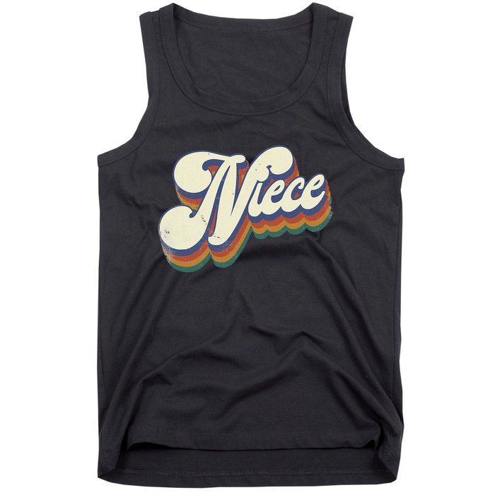 Niece Gifts For Retro Vintage Mother's Day Niece Tank Top