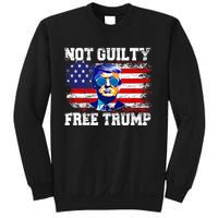 Not Guilty Free Trump I Stand With Trump 4th Of July Sweatshirt