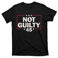 Not Guilty Free Trump 2024 T-Shirt