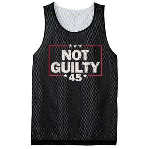 Not Guilty Free Trump 2024 Mesh Reversible Basketball Jersey Tank