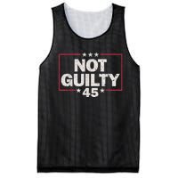 Not Guilty Free Trump 2024 Mesh Reversible Basketball Jersey Tank