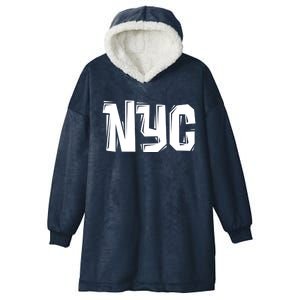 Nyc Great Gift Cool Hooded Gift College New York City Hooded Wearable Blanket