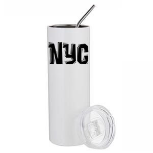 Nyc Great Gift Cool Hooded Gift College New York City Stainless Steel Tumbler